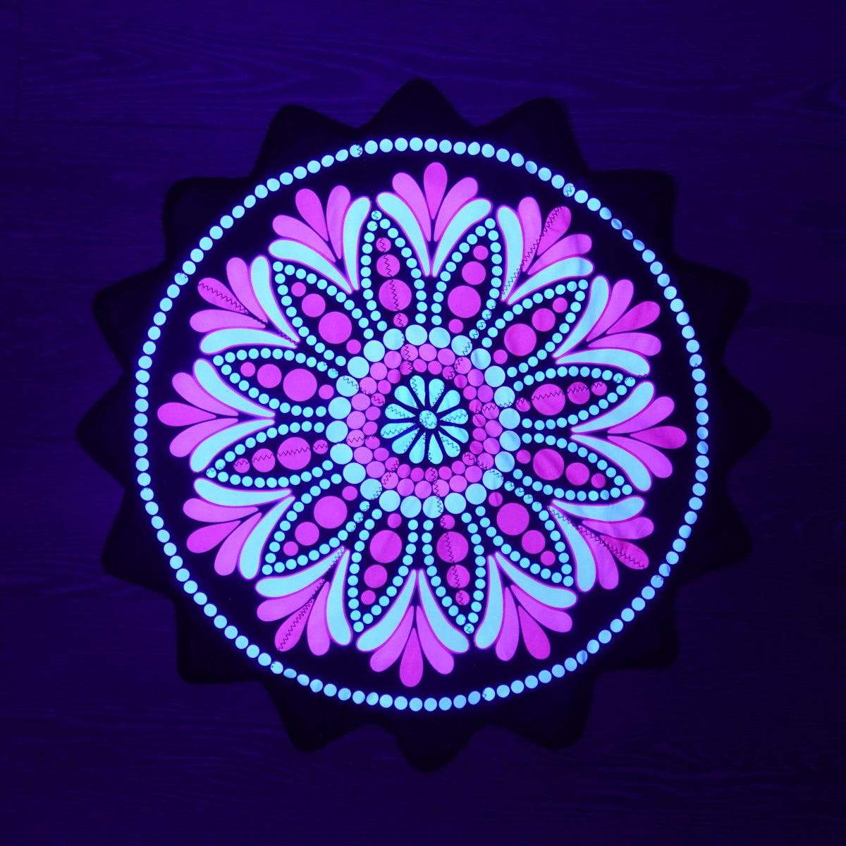 Dapostar New 16-Point Star：Rose red